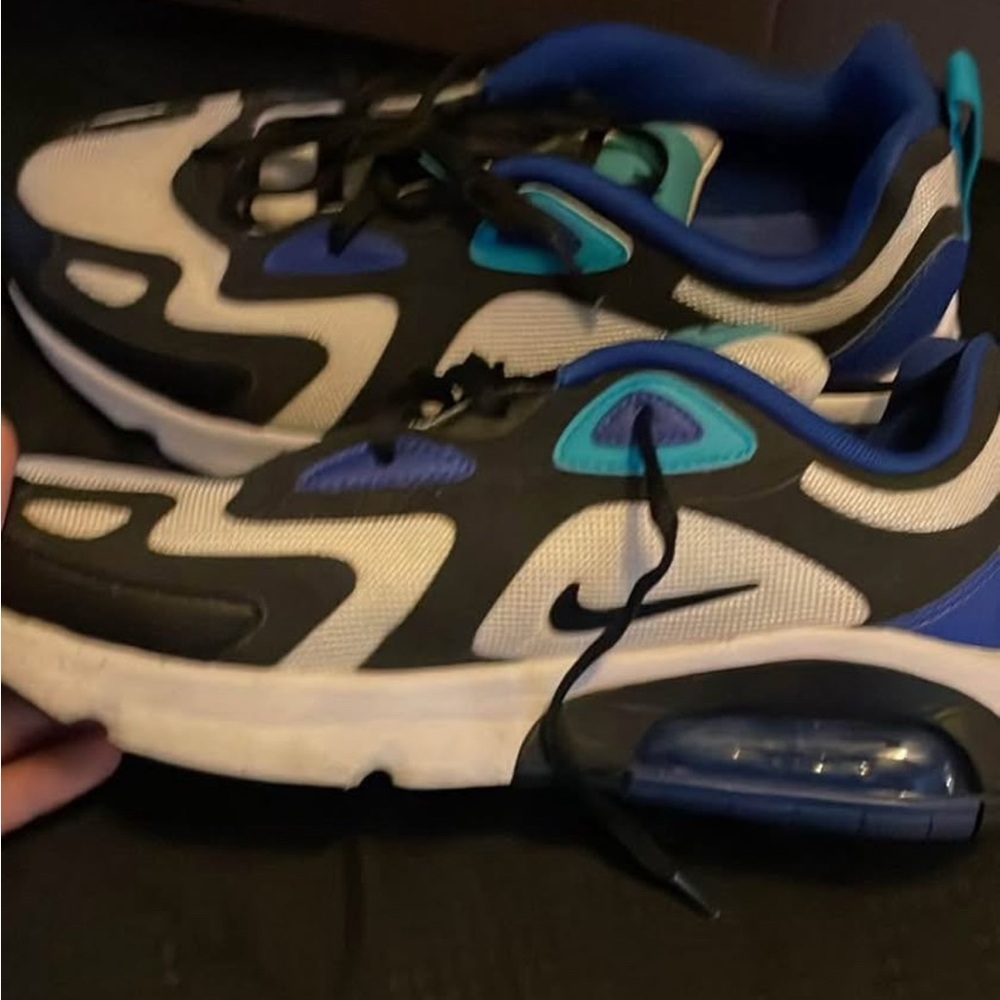 Nike Kids' Air Max Sneakers - Black, Blue, and Teal